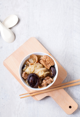 Boiled vegetables, Vegetarian foodの写真素材