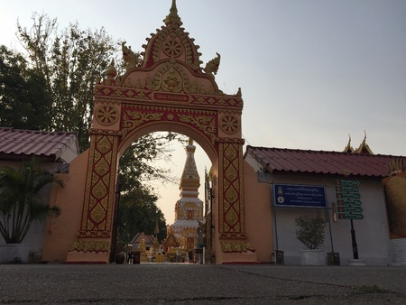 Buddha Temple of Tuesday in Thailandの素材