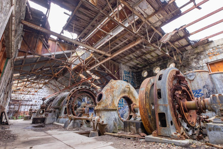 This old abandoned power plant has become a tourist hotspot.