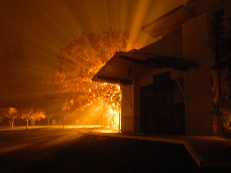 Church Lightの写真素材