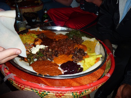 Ethiopian Foodの写真素材
