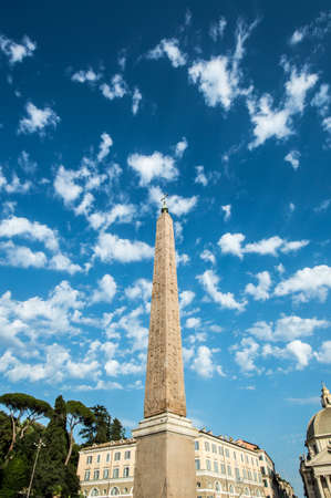 Obelisk in the People's Squareの写真素材