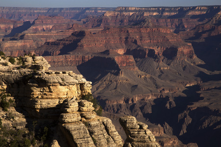Grand Canyon Sunrise, Grand Canyon National Park, Arizonaの写真素材