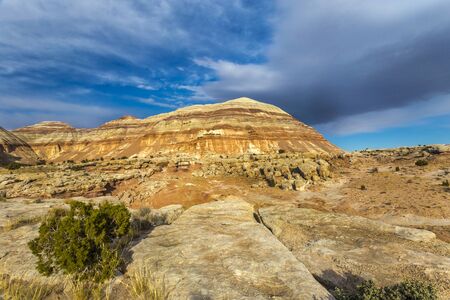 Cathedral Valley, Capital Reef National Park, Cathedral Road, Utah.の写真素材