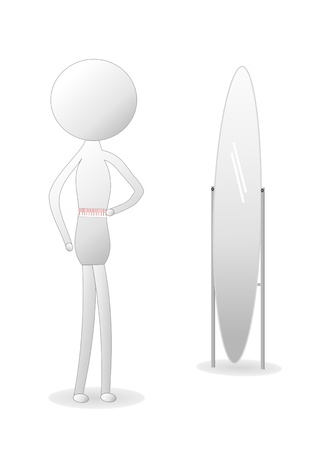 Person on dietの写真素材