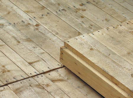 Wood decking