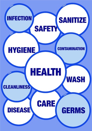 Health and hygiene conceptの写真素材