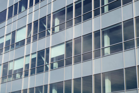 business office skyscraper windows glass background tower construction financial building