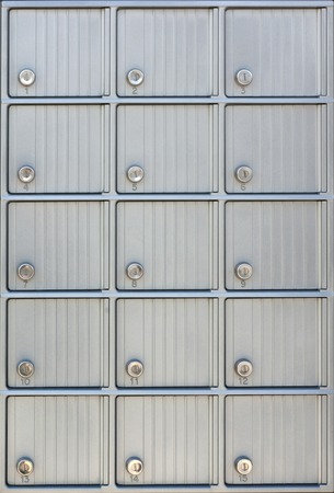 Lockers or post box or mail boxes postalの写真素材