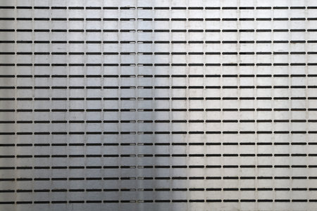chrome metal stainless steel background perforated texture