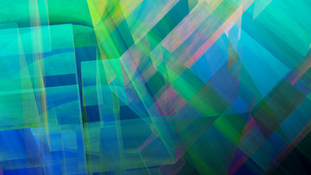 abstract background cubism geometric light effect texture clear faceted squares lines 3D...