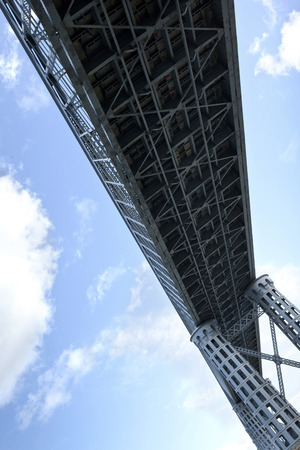 Eiffel bridge near Bordeauxの写真素材