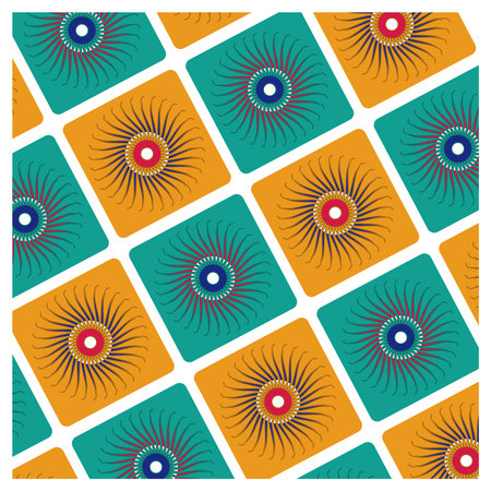 Decorative vector pattern
