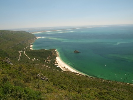 Natural Park of Serra da Arrabida-coast.Portugalの写真素材