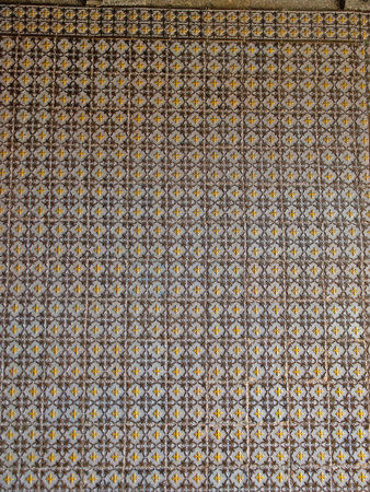 Background of the old ceramic tiles