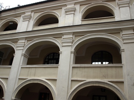 Building of Vilnius University,Lithuaniaのeditorial素材