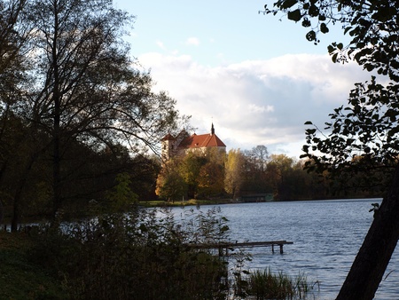 Church in Trakai in Lithuaniaのeditorial素材