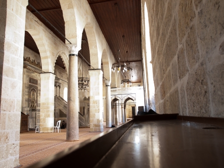 Interior  of Ulu Mosque in Tarsus ,Turkeyのeditorial素材