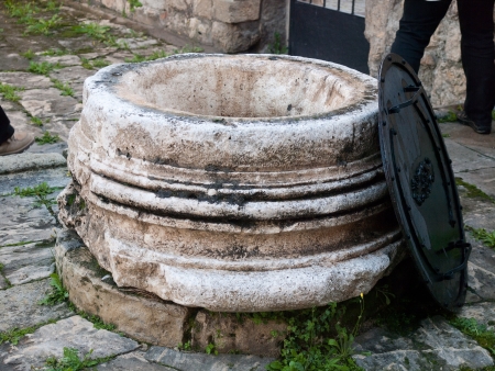 Well near of St  Paul s Church in Tarsusの写真素材