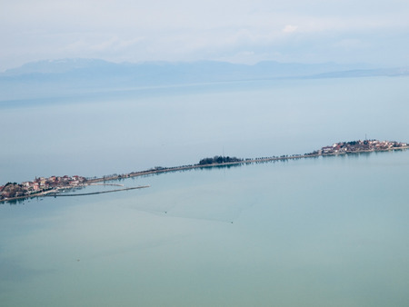 View of Egirdir in Turkeyの写真素材