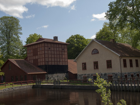 Picture from Huseby Bruk in Swedenの写真素材