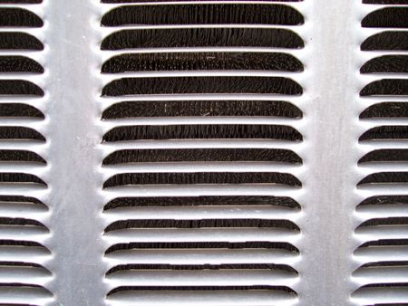 metal surface air conditionerの写真素材