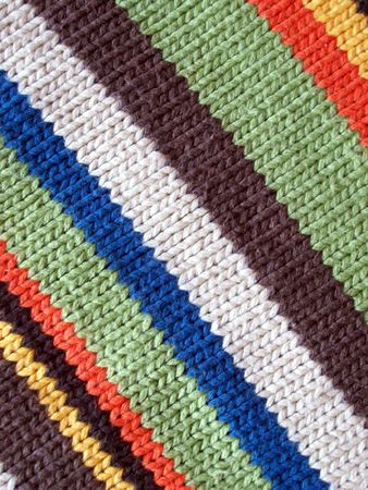 cotton knit stripesの写真素材