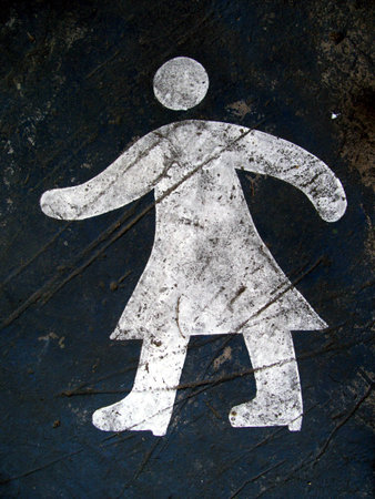 woman signの写真素材