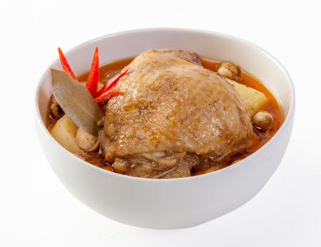 Yellow Curry Chicken (Massaman Curry Chicken)の写真素材