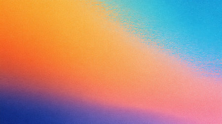 A visually appealing abstract image featuring a smooth gradient of colors, enhanced by a subtle pixelated texture, creating a modern and artistic aesthetic.の素材