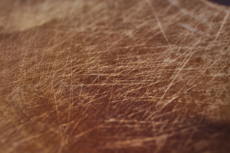Texture of wooden chopping blockの写真素材