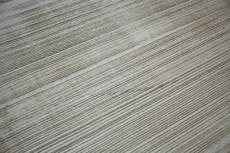 Detail of concrete road texture