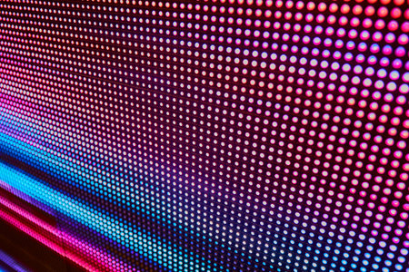 Abstract stripe digital monitor background