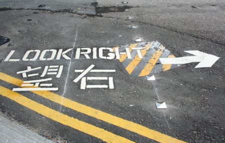 Street noticeの写真素材