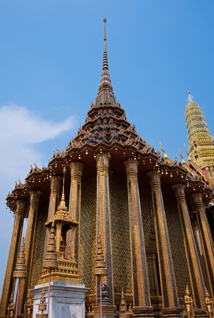 wat phrasrirattana sasadaram the temple of the emerald buddha bangkok, thailandの写真素材