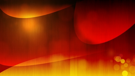 A reddish glowing abstract background with lines and bubbles の写真素材
