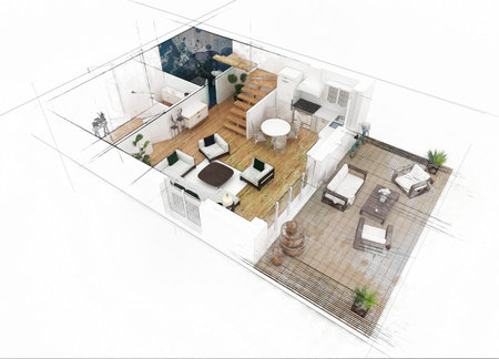 Floor plan sketch