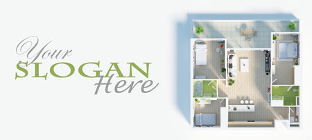 Apartment mockup