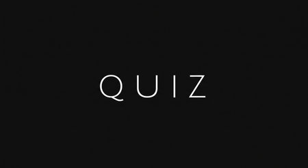 Quiz word on black background. Quiz concept. Vector illustration.の素材