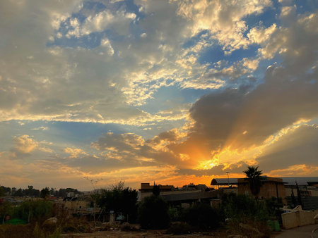 Incredible Sunsetの写真素材