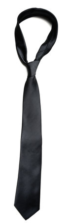 Mens necktie on white backgroundの写真素材