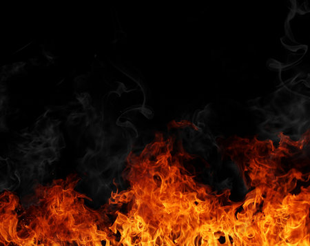 Fire background 