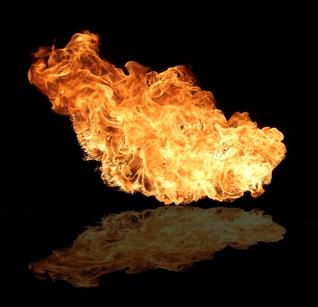 Fire flameの写真素材