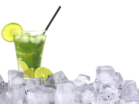 Mojito ice drink の写真素材