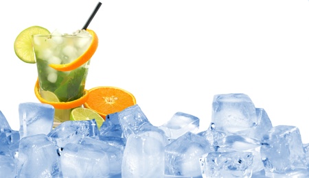 Mojito ice drink の写真素材