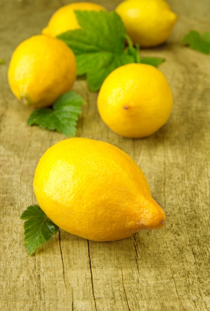 Fresh lemonsの写真素材