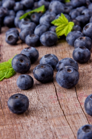 Fresh blueberries の写真素材