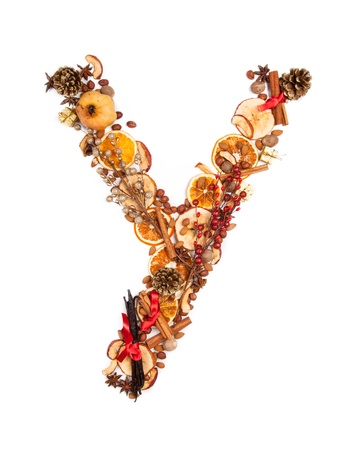 Christmas letterの写真素材