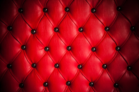 Detail of leather upholstery