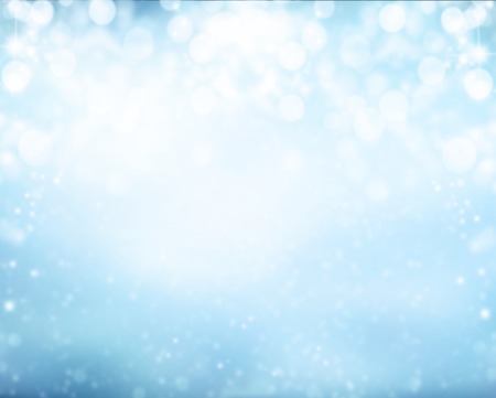 Abstract snowy blur winter background with spotlights Abstract snowy blur winter background with spotlights